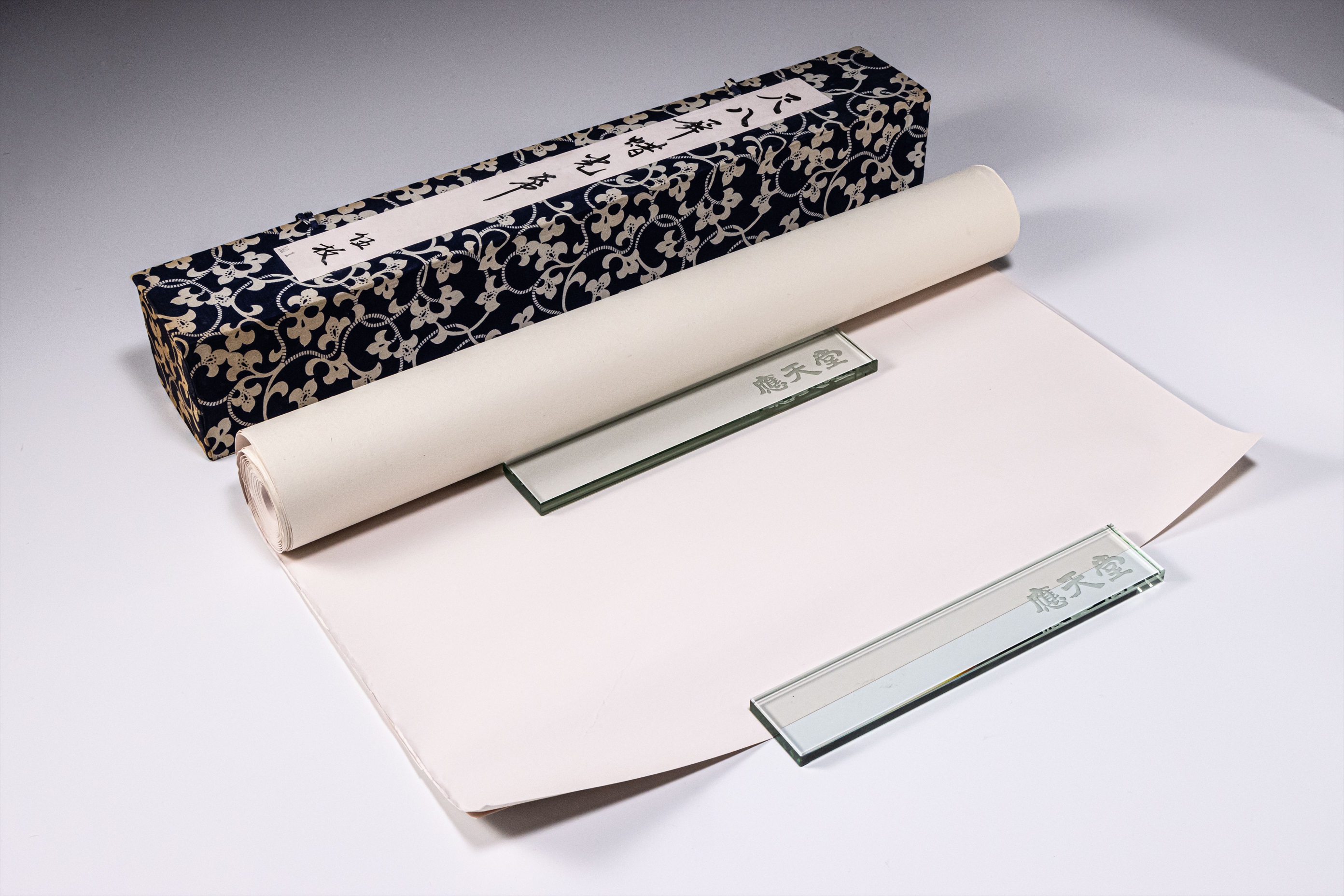 應天堂オンラインショップ 漢字用 蝋箋 尺八屏 ピンク